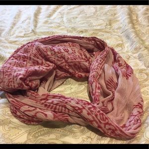 Pink Scarf with Om Design